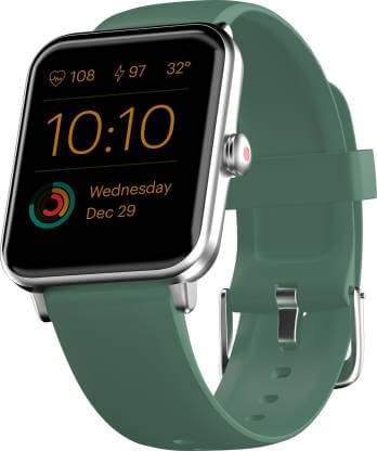 Noise ColorFit Pro 3 Smartwatch  (Green Strap, Regular)